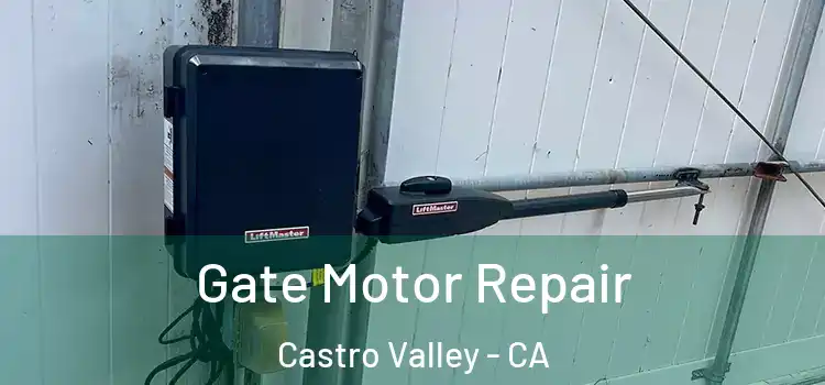Gate Motor Repair Castro Valley - CA